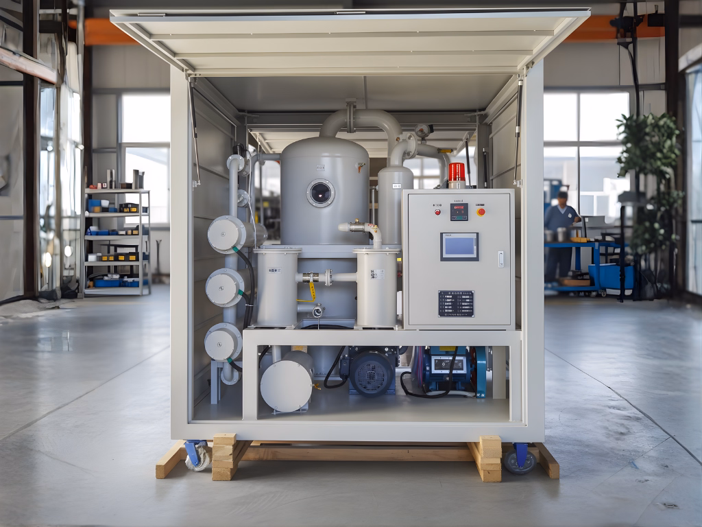 Transformer oil filtration home